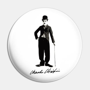 Charlie Chaplin Pin