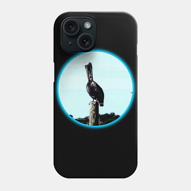 Sleepy Pelican Phone Case by Aeriskate