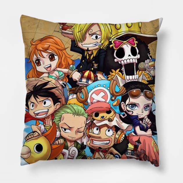 One Piece Crew Pillow by MajorCompany