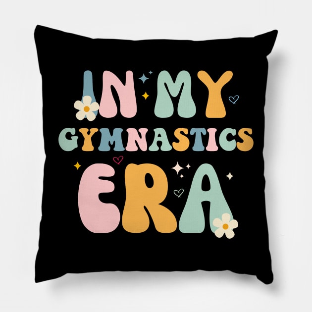 In My Gymnastics Era - Funny Gymnastics Quotes Pillow by retroparks