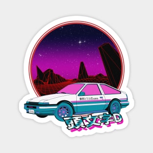 Retro Trueno (No Texture) Magnet