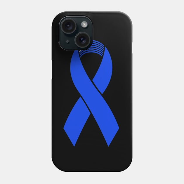 Colon Cancer Awareness Phone Case by TheBestHumorApparel