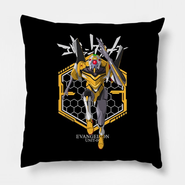 Evangelion Unit-00 Pillow by svthyp