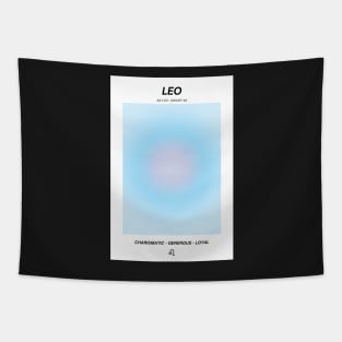 Leo Zodiac Aura Tapestry