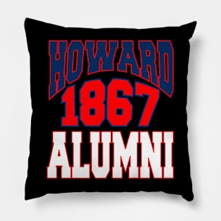 Howard 1867 University Apparel Pillow