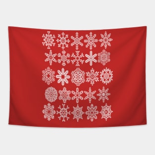 Falling Flakes Tapestry