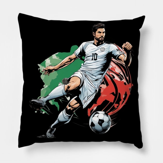 USA Soccer Pillow by animegirlnft