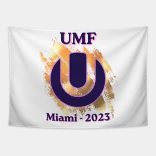 UMF Miami 2023.Gold Tapestry