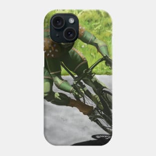 Orc Cyclist Bike Racing Fantasy Illustration Phone Case