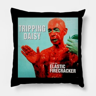 I Am An Elastic Firecracker 1995 Throwback Pillow