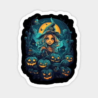 Cute Witch Magnet