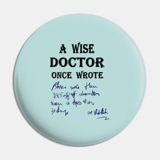 Doctors note Pin