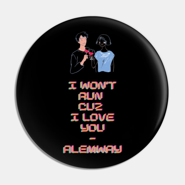 Love is Brave Pin by Alemway