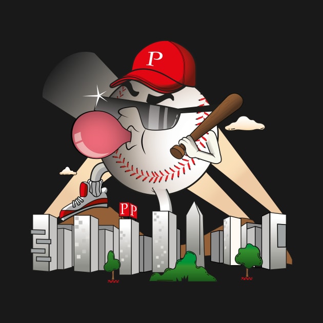 Phillies baseball by HarlinDesign