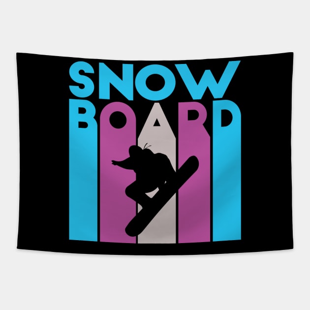 Snowboard Tapestry by slawisa