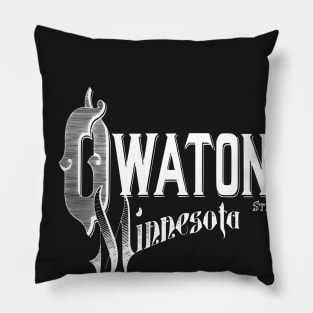 Vintage Owatonna, MN Pillow