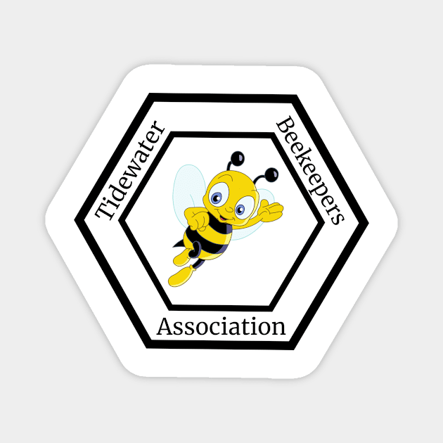 TBA Original Logo Magnet by Tidewater Beekeepers