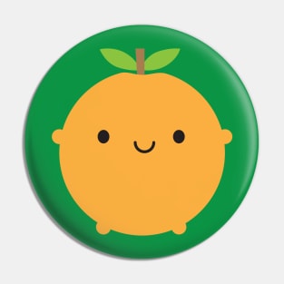 Kawaii Orange Pin