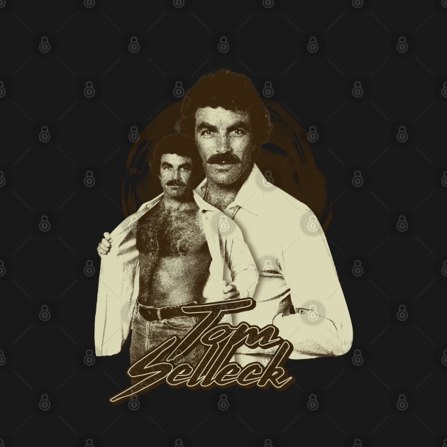 tom selleck Vintage by sepatubau77