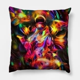 Colorful Fish Pillow