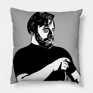 Stephen Sondheim BW 02 Pillow