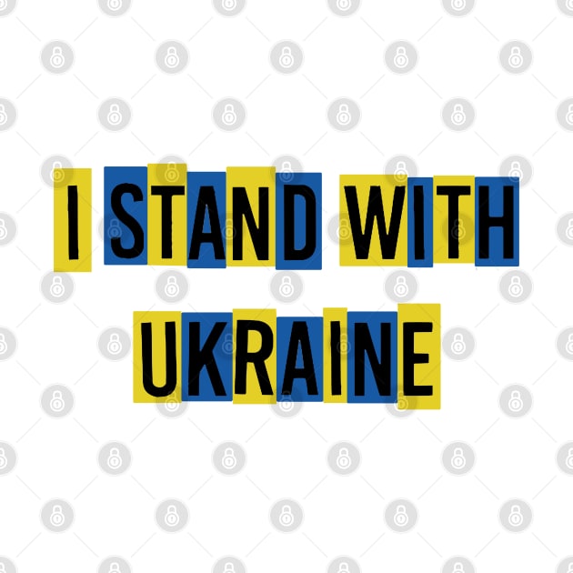 I Stand With Ukraine by LillyTheChibi