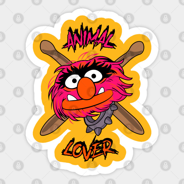 ANIMAL LOVER COLOUR VERSION - Muppets Show - Sticker