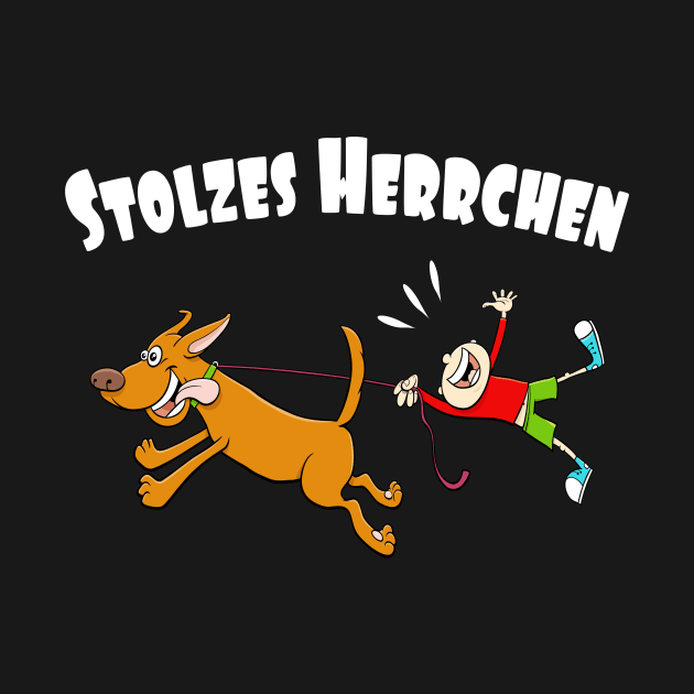 Stolzes Herrchen lustiges Hundeliebhaber Geschenk by Foxxy Merch