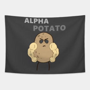 Alpha potato Tapestry