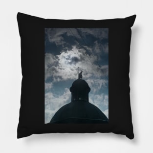 Crescent Sun over Lviv Pillow