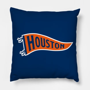 Houston Pennant - Navy Pillow