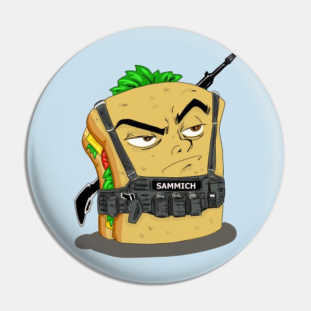 Tactical Sandwich Pin by Montero