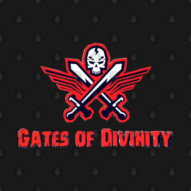 Gates of Divinity OG logo by Clear As Mud Productions LTD