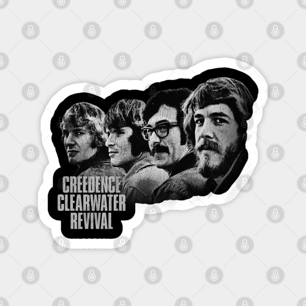 Creedence Clearwater Revival Magnet by DudiDama.co