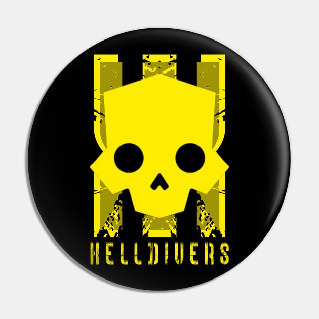Helldivers Pin by Behemoth
