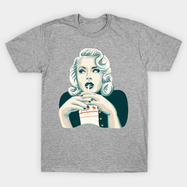 Vintage fast food girl - Vintage - T-Shirt