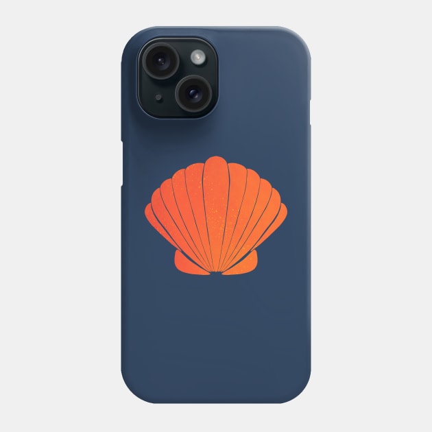 Orange clamshell Phone Case by Home Cyn Home 