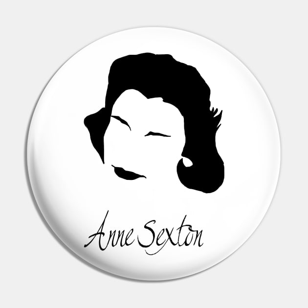 Anne The Poet Pin by PoetandChef