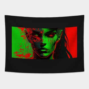 Miss Martian In Neon Tapestry