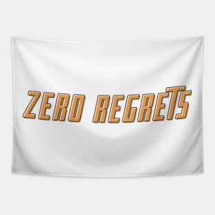 Zero Regrets Tapestry