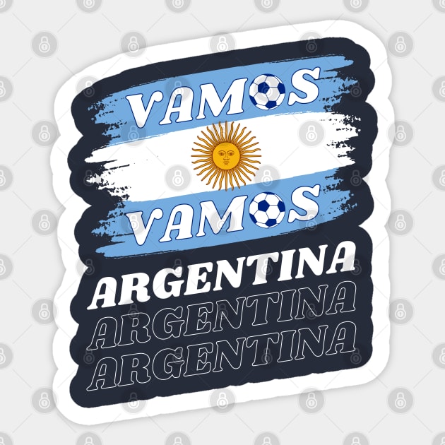 Adhesive Stickers - Argentina National Team (World Cup 2022)