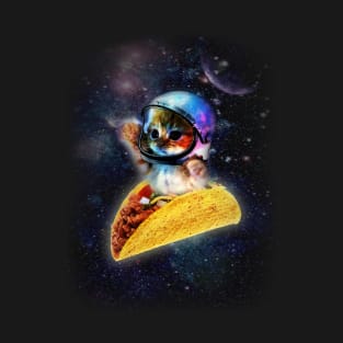 Taco Space Cat T-Shirt