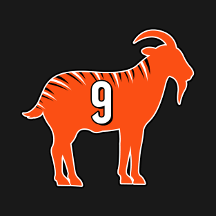 Joe Burrow Goat #9 T-Shirt