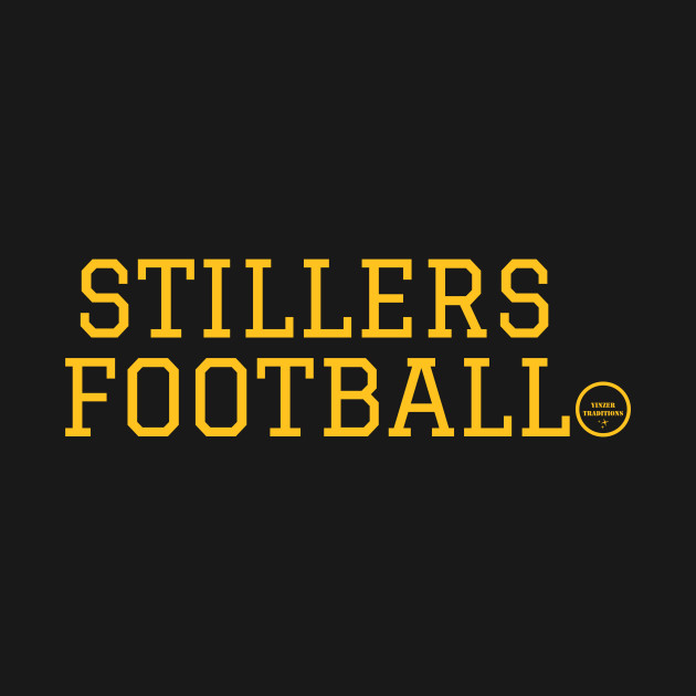 Stillers Football - Gold by YinzerTraditions