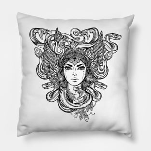 Medusa Greek Mythology Pillow