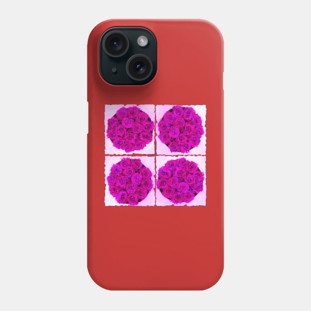 Roses are Pink Phone Case by Custom Autos