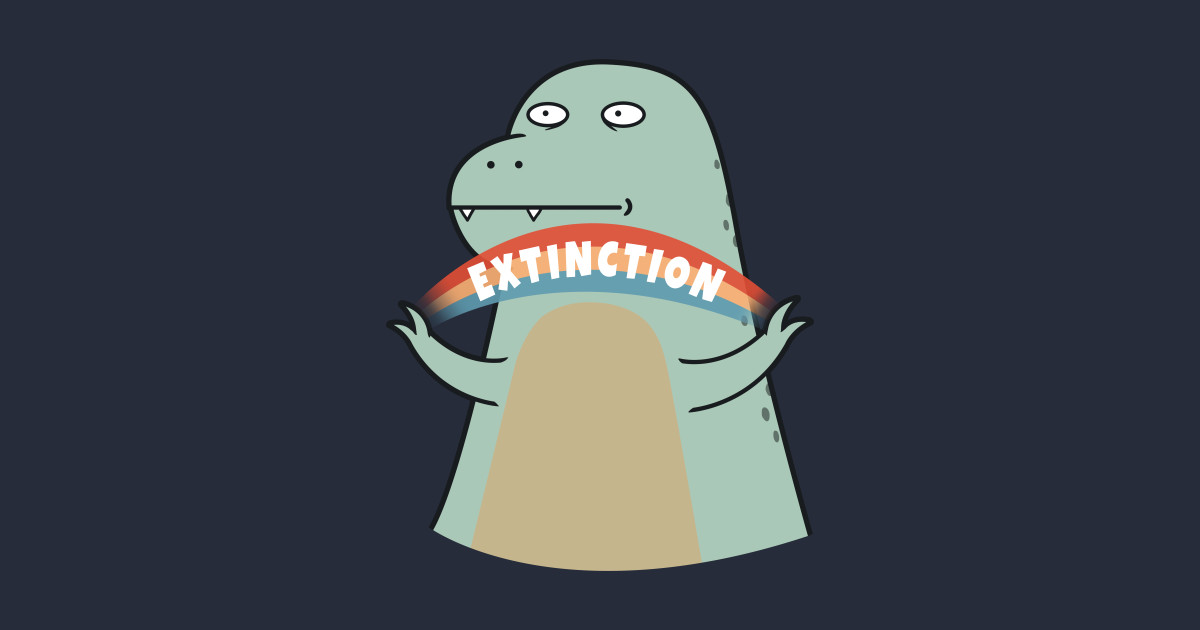 t rex extinction