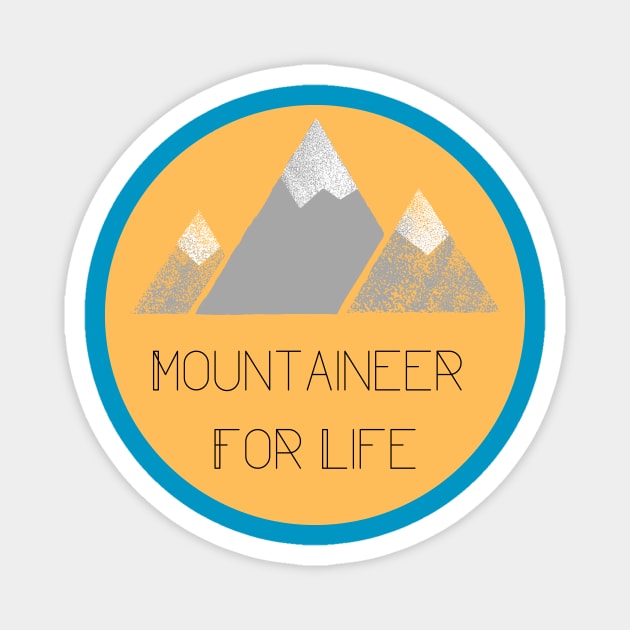 Mountaineer For Life Magnet by Pacific West