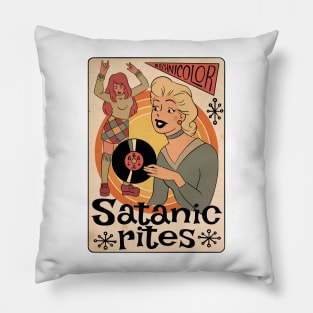 Satanic rites Pillow