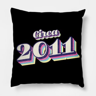 2011 Birthday Pillow